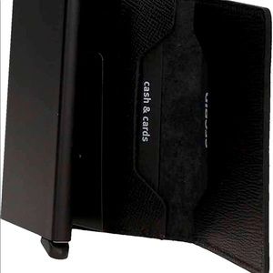 Secrid Men Slim Wallet Genuine Leather RFID Card Case